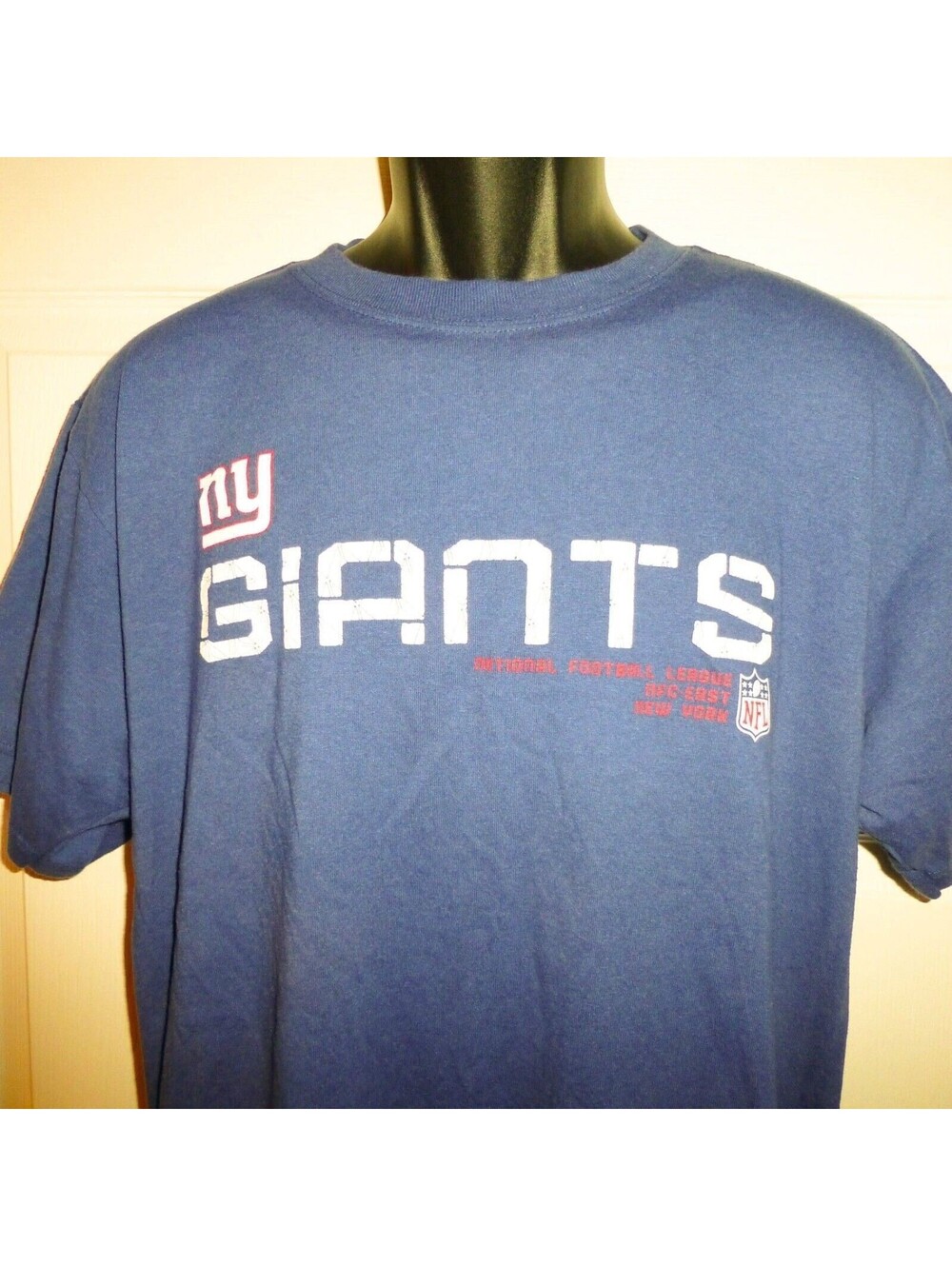 Vintage New York Giants NFL Football Reebok T Shirt Sz Adult Medium Cotton/Poly